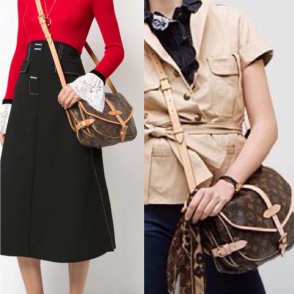 ❌SOLD❌Authentic Louis Vuitton monogram Saumur 30 - Picture 4 of 17